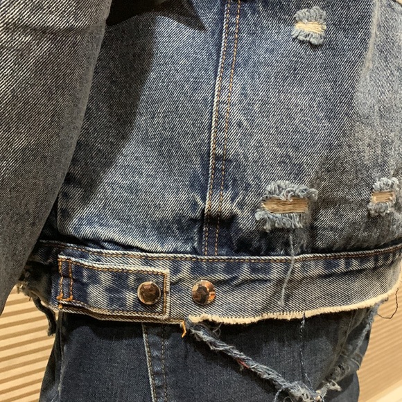 Cult of Individuality reversible tiger denim jeans jacket - Picture 11 of 16